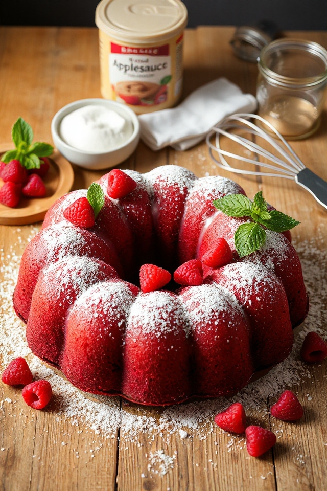 beet infused gluten free dessert