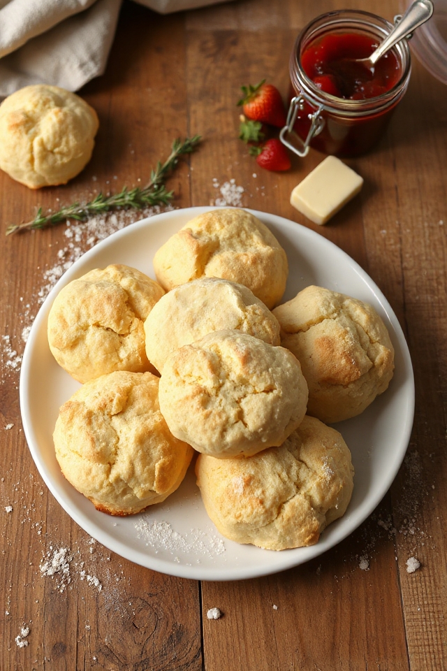 buttermilk biscuits with starch