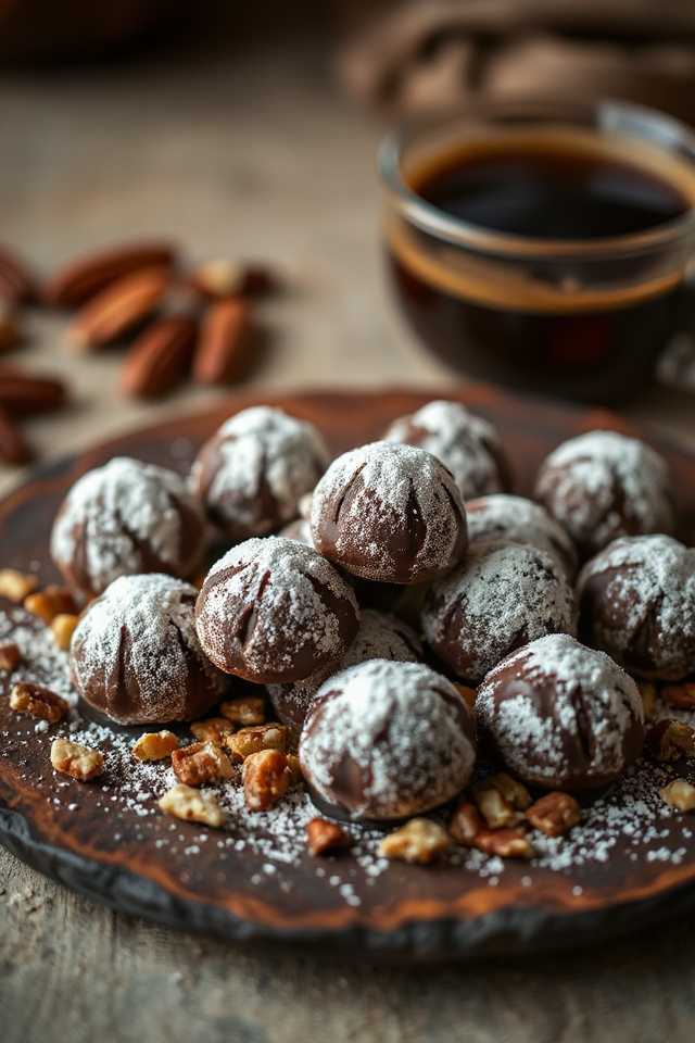 chocolate espresso snowcaps recipe