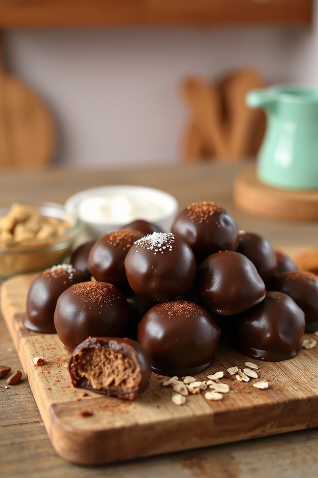 chocolatey no bake treats