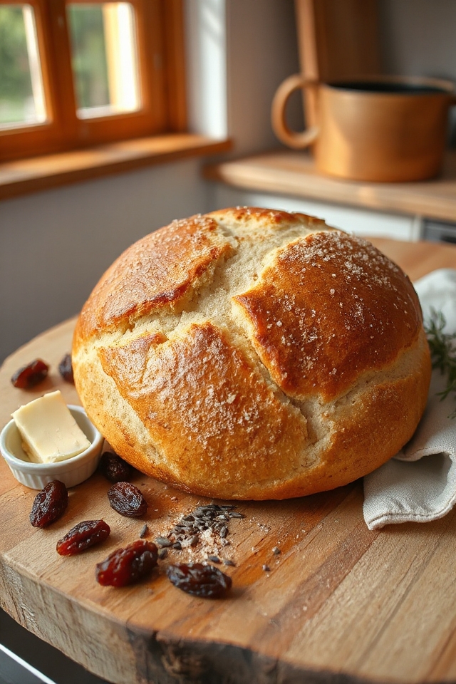 cinnamon raisin gluten free bread