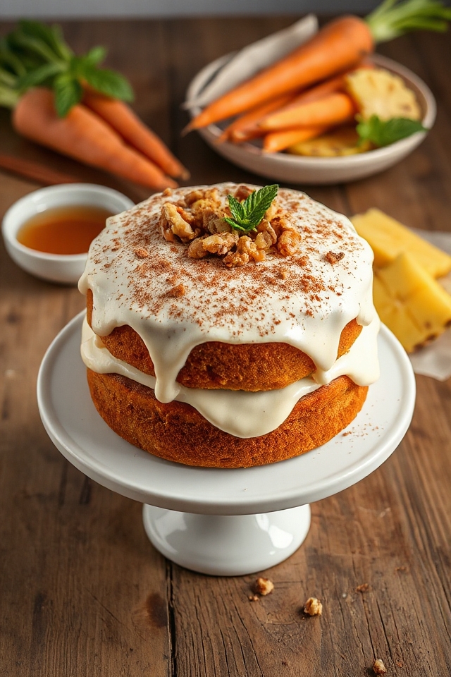 cinnamon walnut gluten free coffee cake