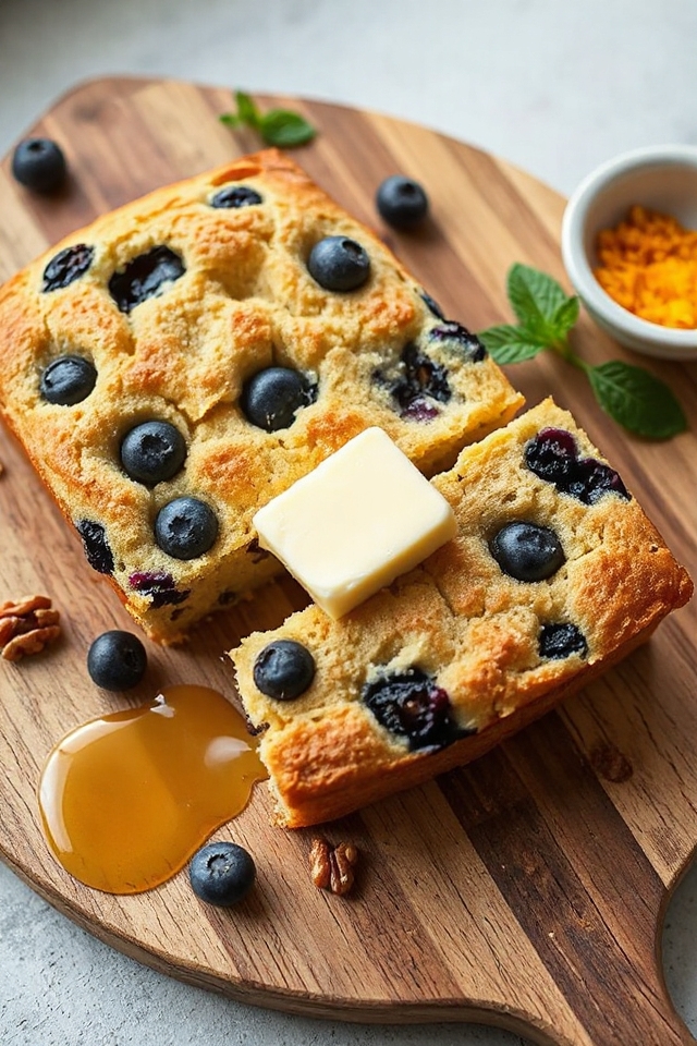 citrusy nutty bread recipe