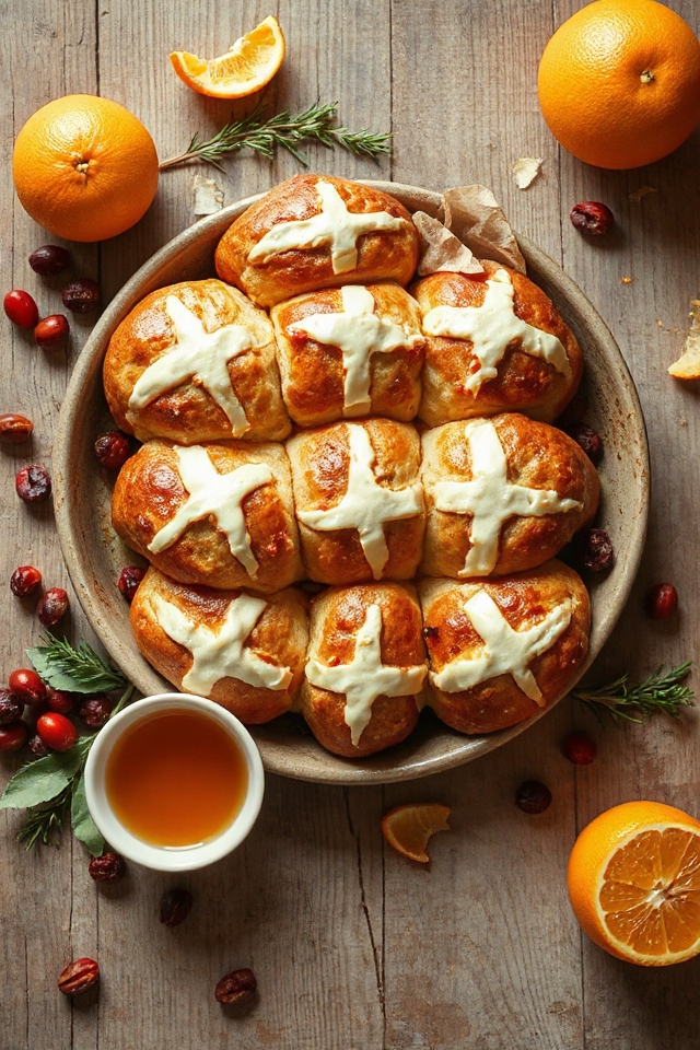cranberry orange gluten free buns