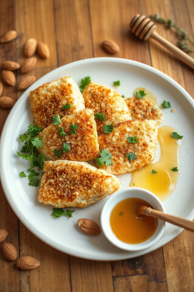 gluten free almond crusted tilapia