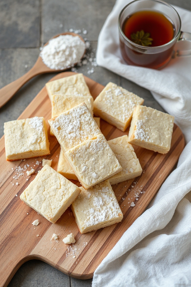 gluten free almond shortbread