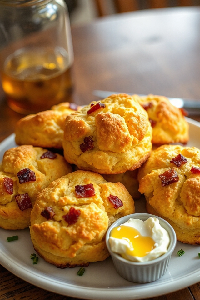 gluten free bacon cheddar biscuits