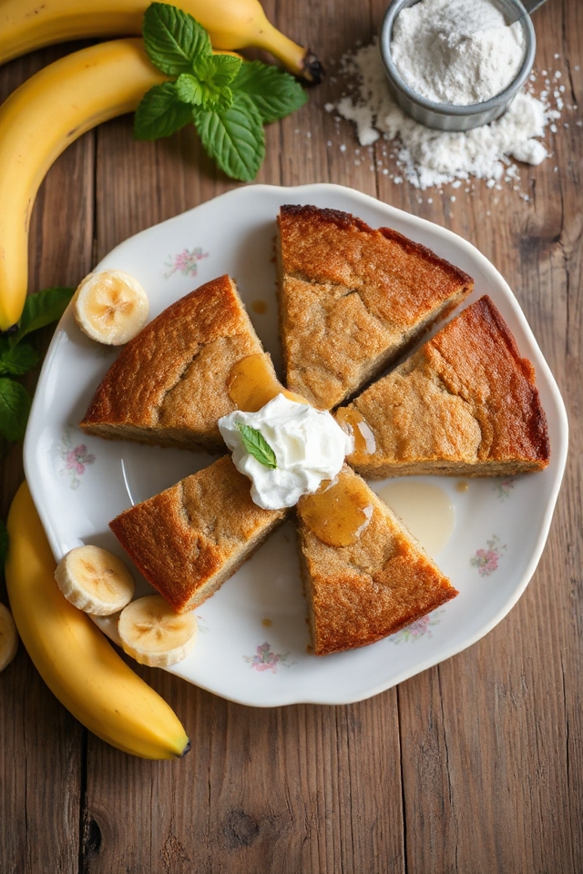 gluten free banana cake recipe