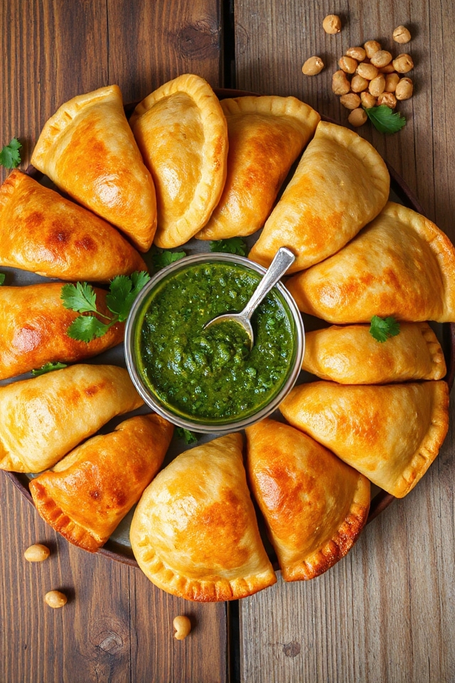 gluten free chickpea empanada recipe