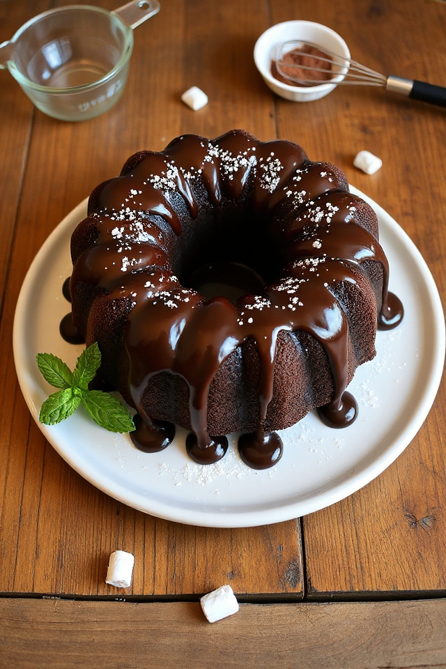 gluten free chocolate pound cake