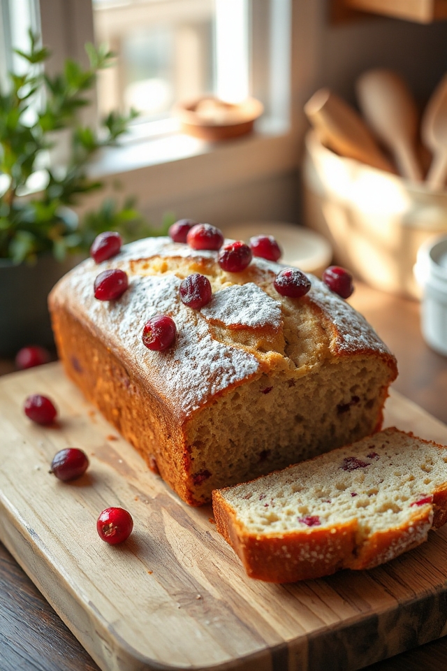 gluten free cranberry bread recipe