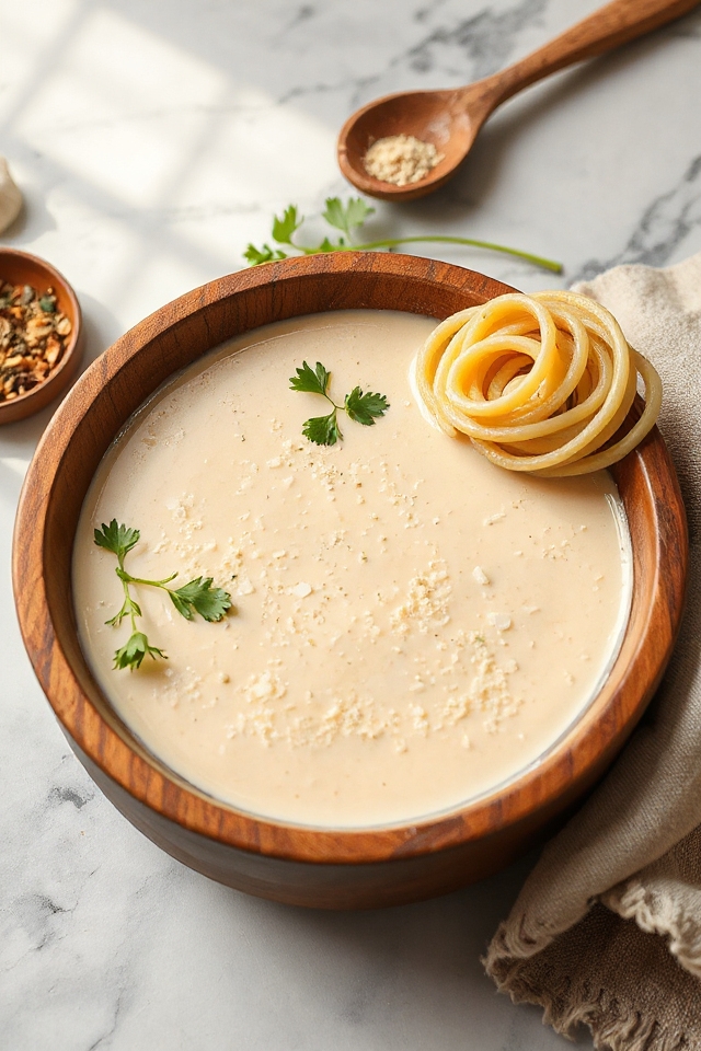 gluten free creamy alfredo