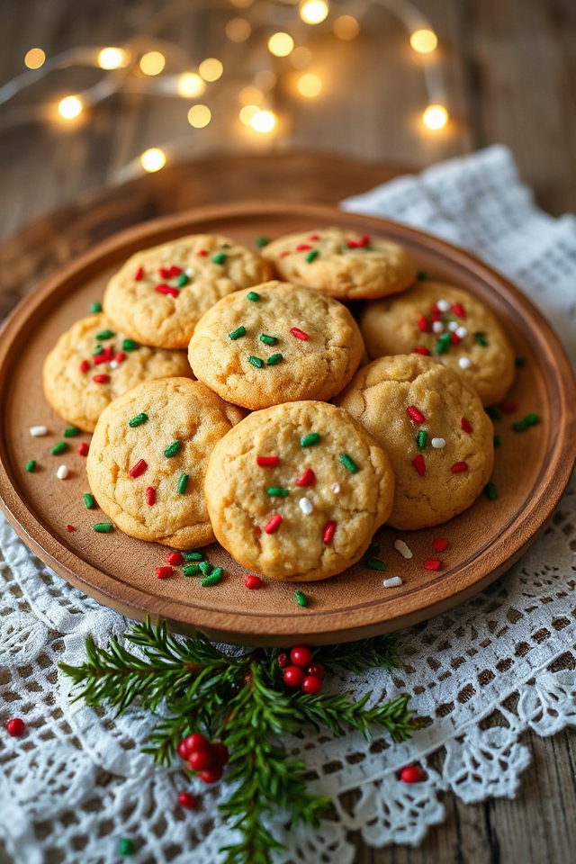 gluten free festive cookies