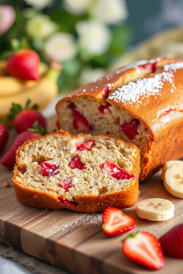 gluten free fruity banana loaf