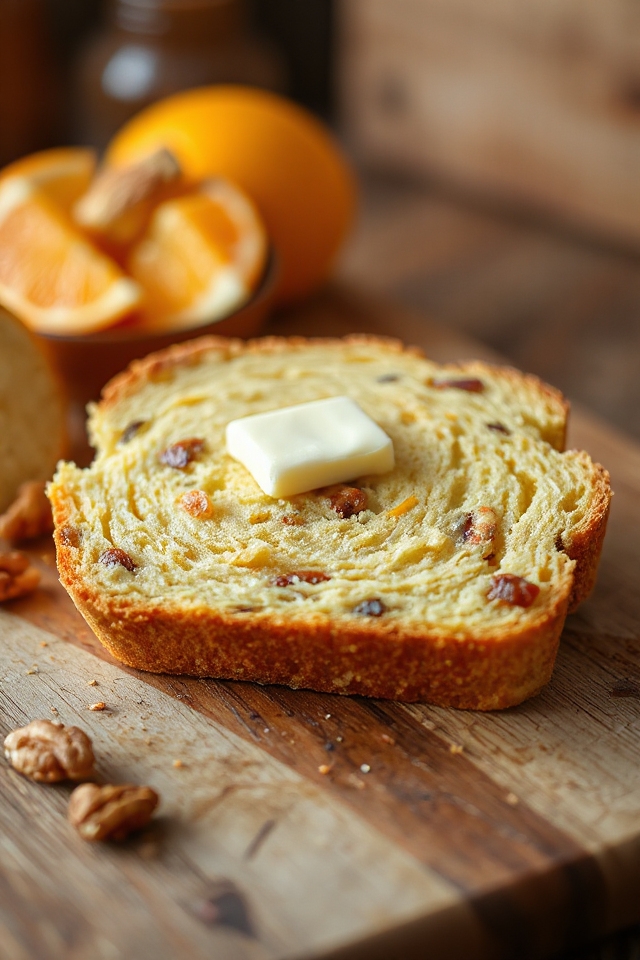 gluten free orange walnut bread