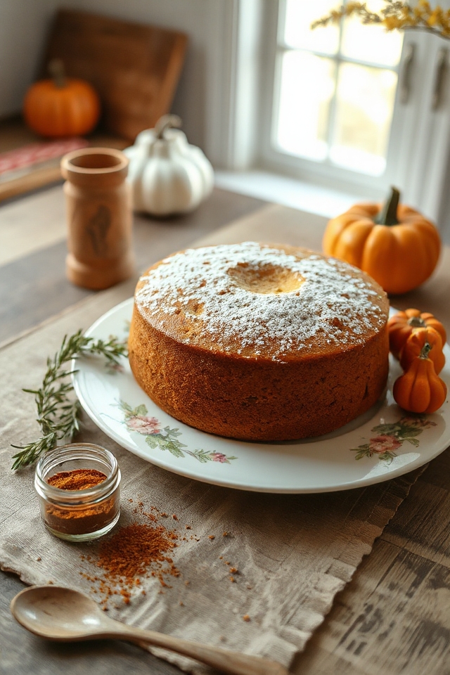 gluten free pumpkin cake