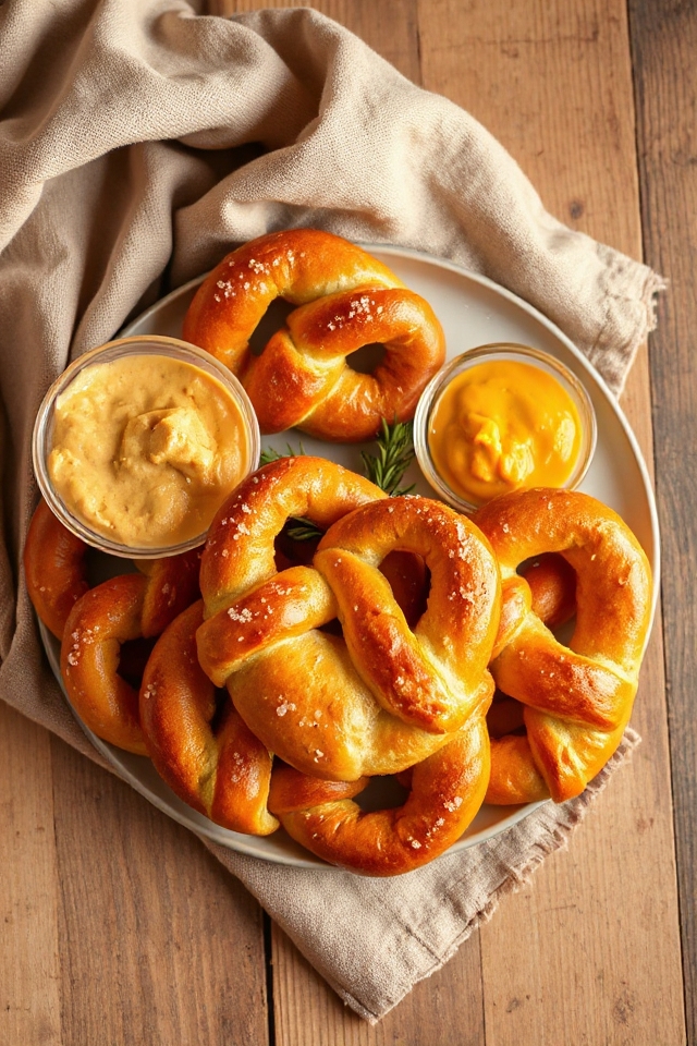 gluten free soft pretzels