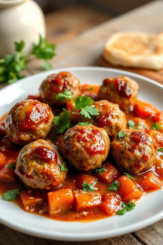gluten free turkey meatballs recipe