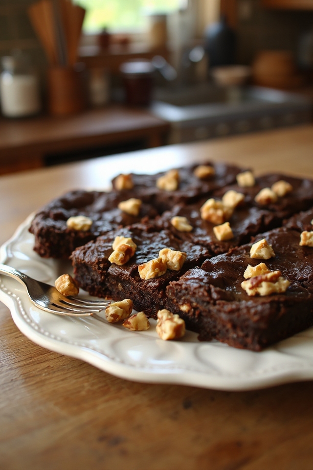 gluten free walnut brownie recipe