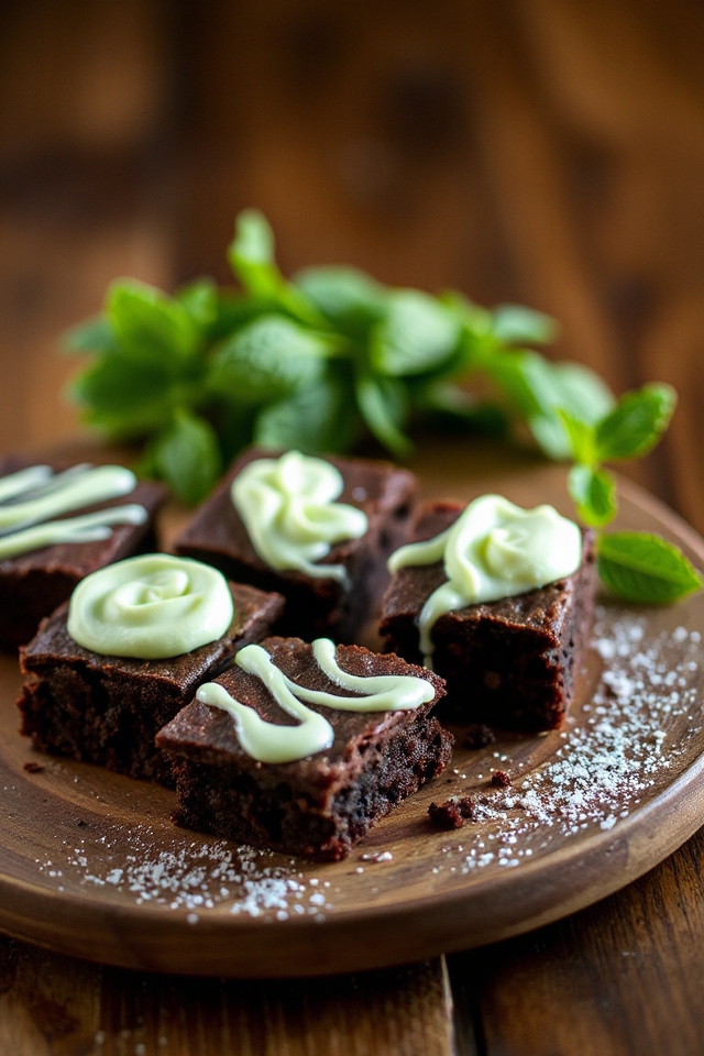 minty quinoa brownie recipe