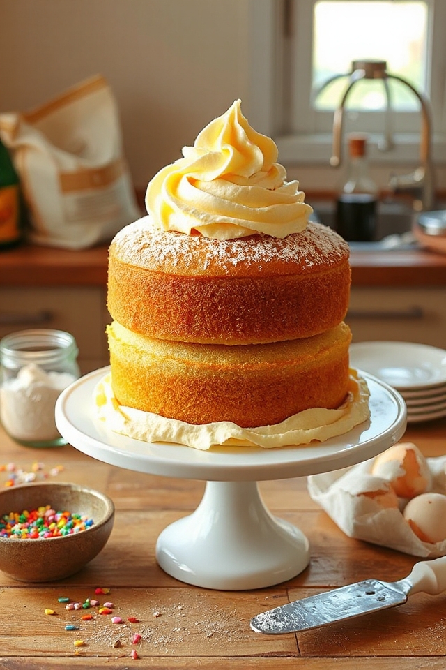 moist gluten free yellow cake